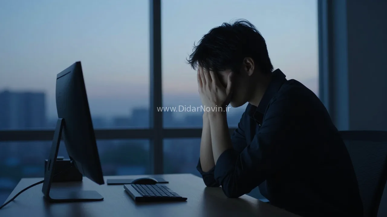 فرد در حال مشاوره برای مدیریت استرس شغلی